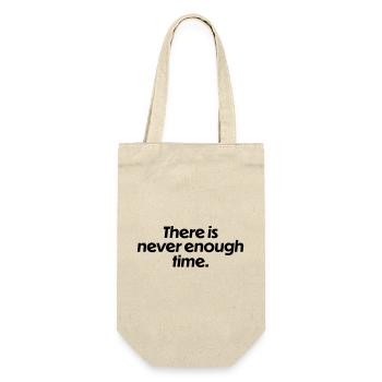 There is never enough time - Gift Bag for Bottles - nature - Front