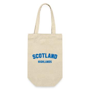 SCOTLAND HIGHLANDS Schottland - Geschenkbeutel für Flaschen - Natur - Vorne
