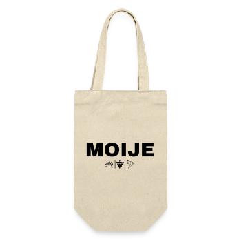MOIJE - Geschenkbeutel für Flaschen - Natur - Vorne