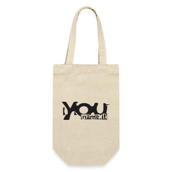 You name it - Geschenkbeutel für Flaschen - Natur - Vorne