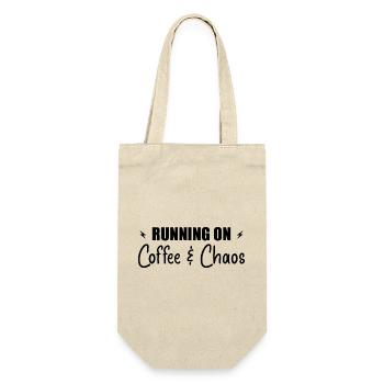 Running on coffee & chaos - Sac à bouteille - nature - Devant