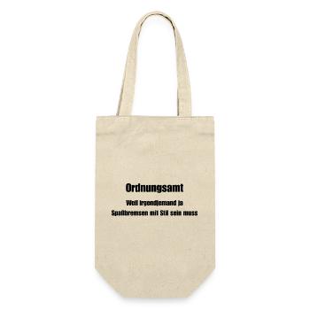 Public order office: fun killer with style - Gift Bag for Bottles - nature - Front