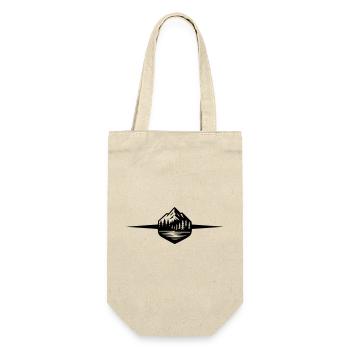 Mountains icon line - Gift Bag for Bottles - nature - Front