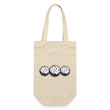 Équipe de volley-ball - Sac à bouteille - nature - Devant