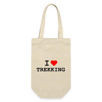 J’adore le trekking - Ich liebe Trekking - Sac à bouteille - nature - Devant