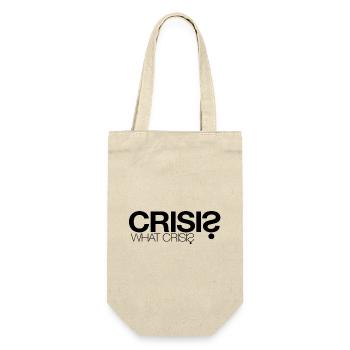 Crisis? What Crisis? - Gift Bag for Bottles - nature - Front