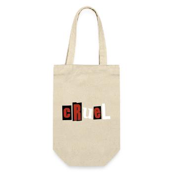 cruel - Gift Bag for Bottles - nature - Front
