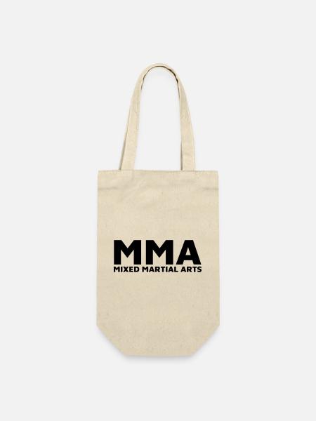 MMA - Geschenkbeutel für Flaschen - Natur