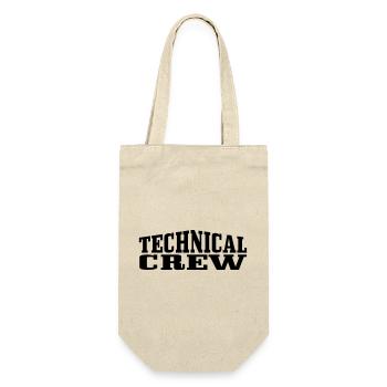 Technical Crew 1 - Geschenkbeutel für Flaschen - Natur - Vorne