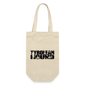 TYROLEAN HOUND Hunting Dog Wilsigns Hunting Dog Hunter - Gift Bag for Bottles - nature - Front