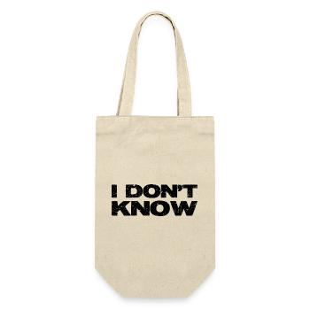 I don t know. The straight answer. - Gift Bag for Bottles - nature - Front
