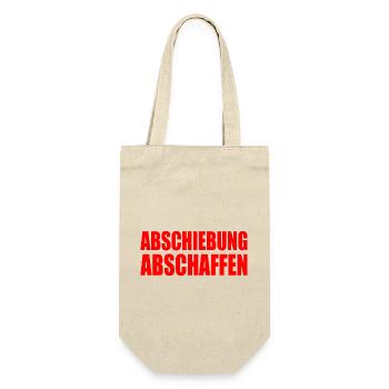 Abschiebung abschaffen - Geschenkbeutel für Flaschen - Natur - Vorne