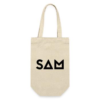 First name Samuel - Gift Bag for Bottles - nature - Front