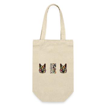Sheepdog - Gift Bag for Bottles - nature - Front