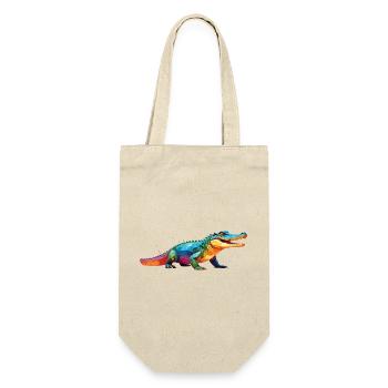 kroko_poly4 - Sac à bouteille - nature - Devant