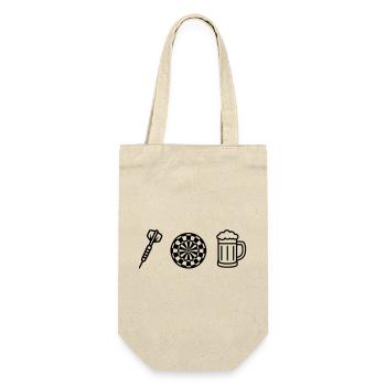 Fléchettes, fléchettes, dartfeil-fléchette-bière - Sac à bouteille - nature - Devant
