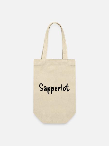 Sapperlot - Geschenkbeutel für Flaschen - Natur