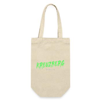 Kreuzberg Stadtteil in Berlin Deutschland Souvenir - Geschenkbeutel für Flaschen - Natur - Vorne