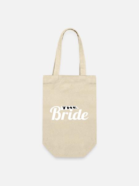 The Bride! - Geschenkbeutel für Flaschen - Natur