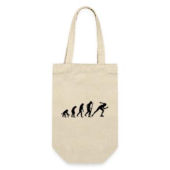 Änderungen im Einklang Eisschnelllauf - Geschenkbeutel für Flaschen - Natur - Vorne