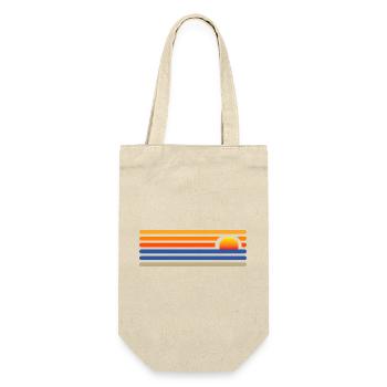 Sunset on the beach - Gift Bag for Bottles - nature - Front