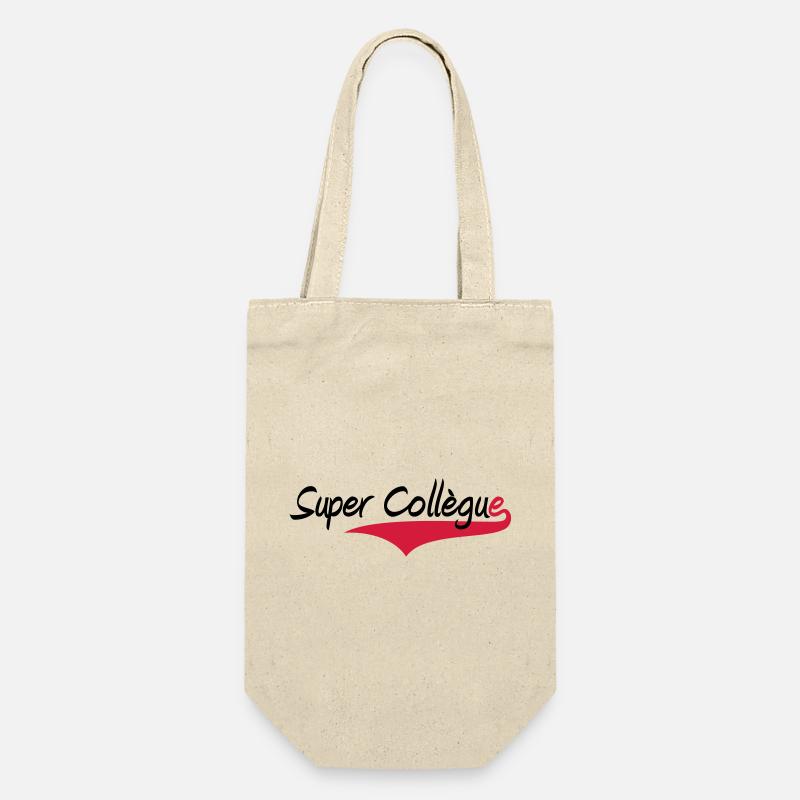 Super Collègue - Sac à bouteille - nature