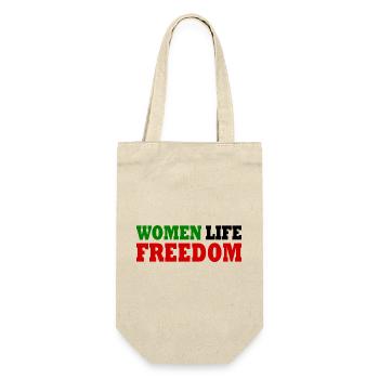 Women life freedom - Sac à bouteille - nature - Devant