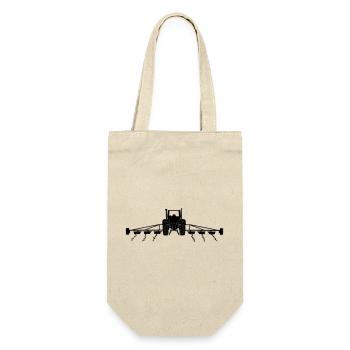Agriculture tractor farm - Gift Bag for Bottles - nature - Front