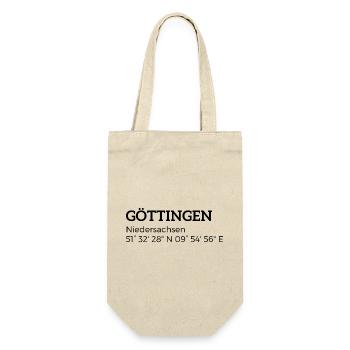 Göttingen Lower Saxony coordinates - Gift Bag for Bottles - nature - Front