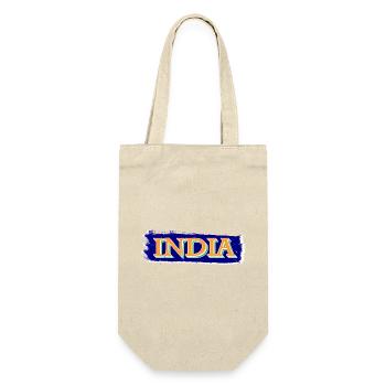 India Indian Hindu Pride Flag Country I Gift - Gift Bag for Bottles - nature - Front