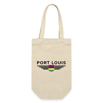 Mauritius T-Shirt – Island Fans & Lovers - Gift Bag for Bottles - nature - Front