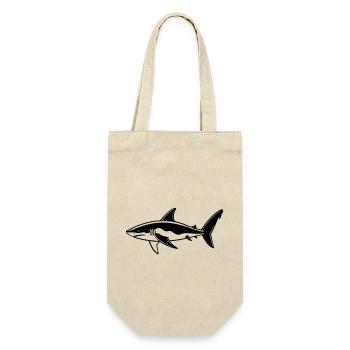 Requin - Sac à bouteille - nature - Devant