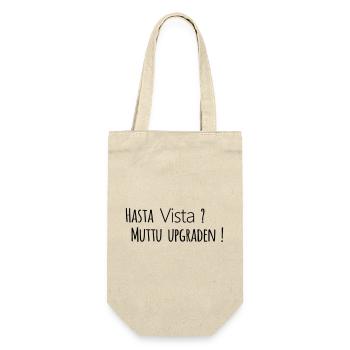 Hasta Vista - Geschenkbeutel für Flaschen - Natur - Vorne