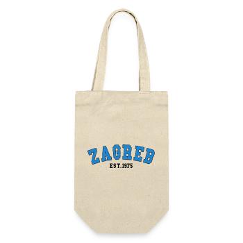 Zagreb Est.1975 - Gift Bag for Bottles - nature - Front