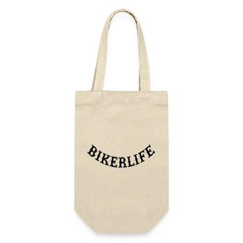 Biker Life - Gift Bag for Bottles - nature - Front