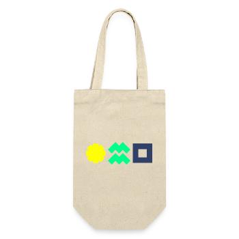 Solar power makes you independent and protects the climate! - Gift Bag for Bottles - nature - Front