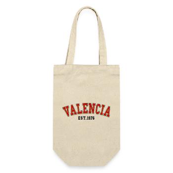 Valencia gegründet 1976 - Geschenkbeutel für Flaschen - Natur - Vorne