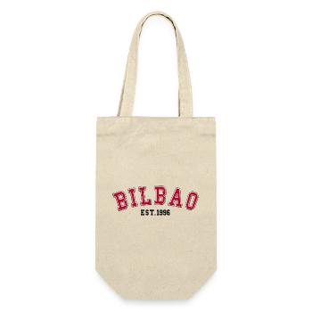 Bilbao Est. 1996 - Gift Bag for Bottles - nature - Front
