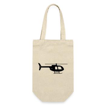 Helicopter - Gift Bag for Bottles - nature - Front