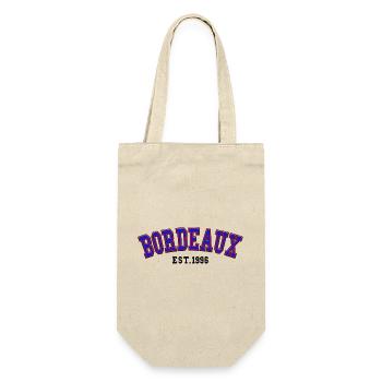 Bordeaux Est. 1996 - Gift Bag for Bottles - nature - Front