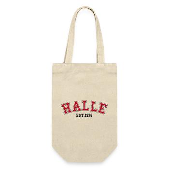 Halle Est. 1976 - Gift Bag for Bottles - nature - Front