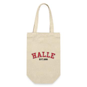Halle Est. 2006 - Gift Bag for Bottles - nature - Front