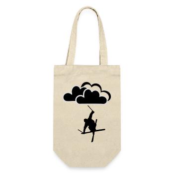 Freestyler avec nuages - Sac à bouteille - nature - Devant