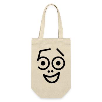 50 ans et toujours frais! - Sac à bouteille - nature - Devant