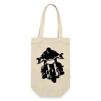 biker - Gift Bag for Bottles - nature - Front