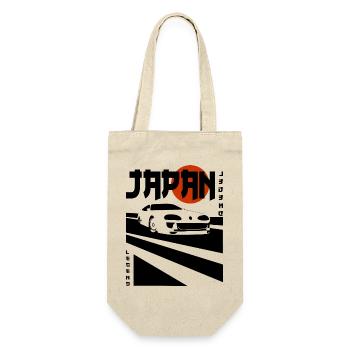 Légende sur roues – Icône de la voiture de sport JDM - Sac à bouteille - nature - Devant