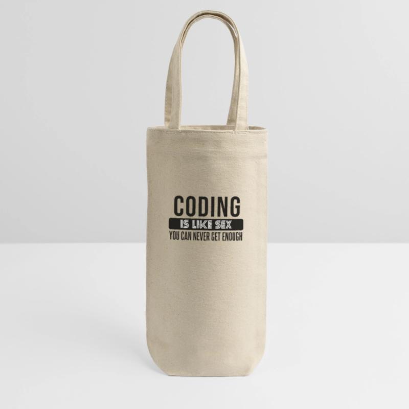 Coding Statement – Provocative Developer Design Gift Bag for Bottles