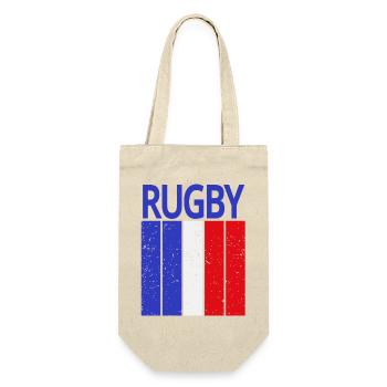 rugby, fan de rugby, rugbyman - Sac à bouteille - nature - Devant