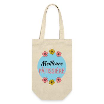 MAMAN. FÊTE DES MÈRES. BONNE FÊTE MAMAN. JE T'AIME - Sac à bouteille - nature - Devant