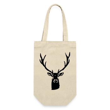 Cerf noble de l’avant - Sac à bouteille - nature - Devant